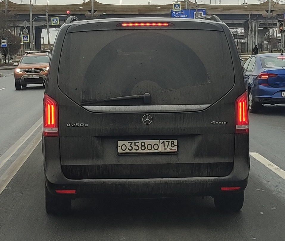 о 358 оо 178, Mercedes-Benz V-Klasse 3rd gen (W447), 2014–2023