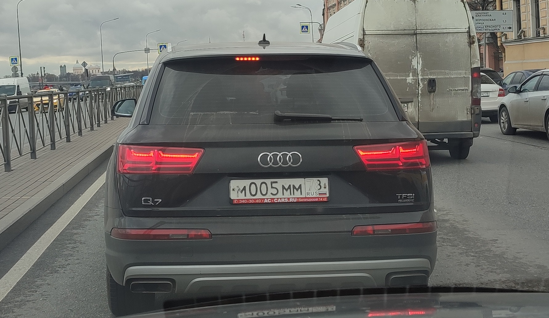 м 005 мм 78, Audi Q7 2nd gen (4MB), 2015–2019