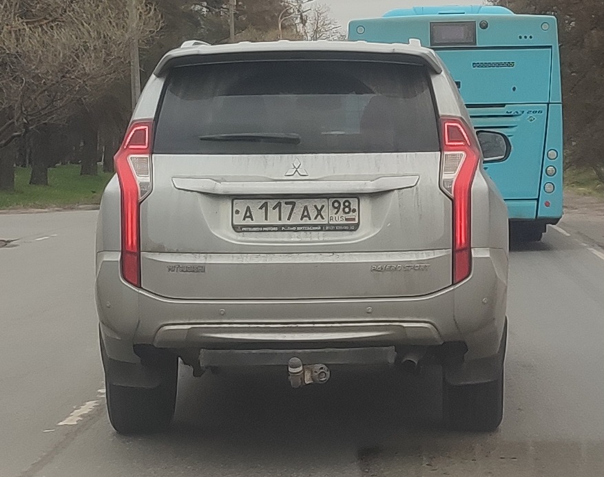 а 117 ах 98, Mitsubishi Pajero Sport 3rd gen (KR/KS/QE/QF), 2015–2019