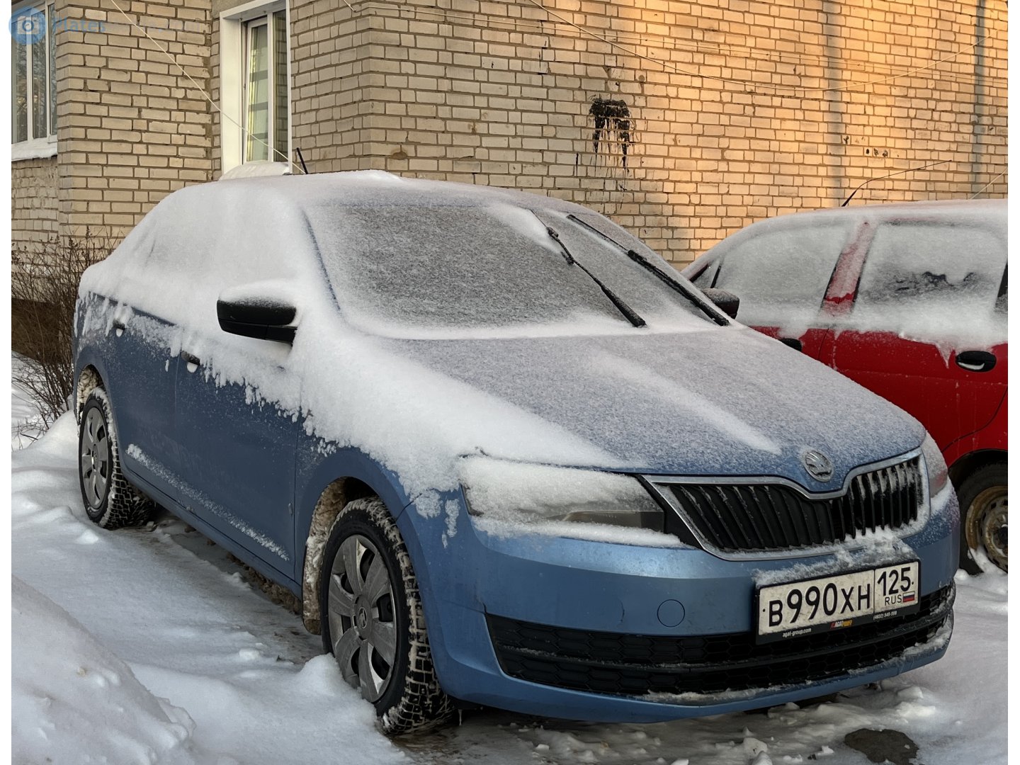 в 990 хн 125, Skoda Rapid Liftback (NH3), 2012–2020