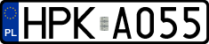 License plates of Poland, Authorities