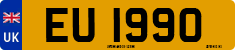 License plate of the United Kingdom, 1903 year system