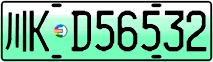 License plate of China, Electric vehicles