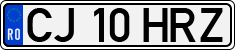 License plate of Romania, Regular plates