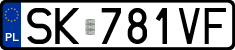 License plates of Poland, Regular car plates