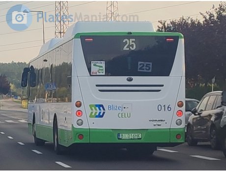 BI 016HK, Yutong E12