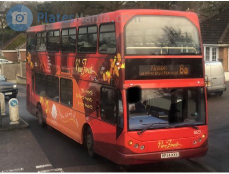 HF54 KXV, East Lancs Myllennium Vyking