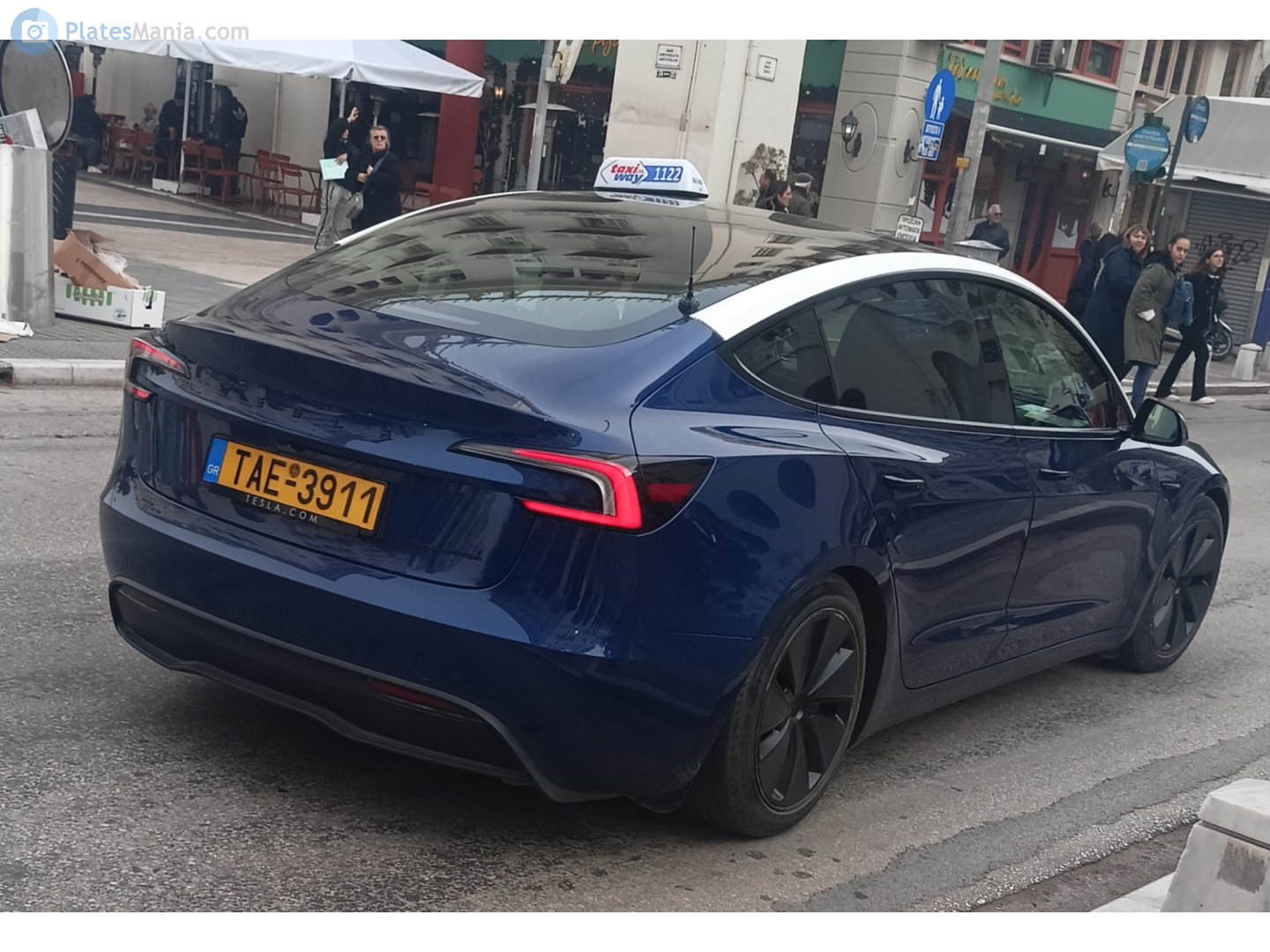 TAE-3911, Tesla Model 3 1st gen (5YJ3), facelift, 2023–