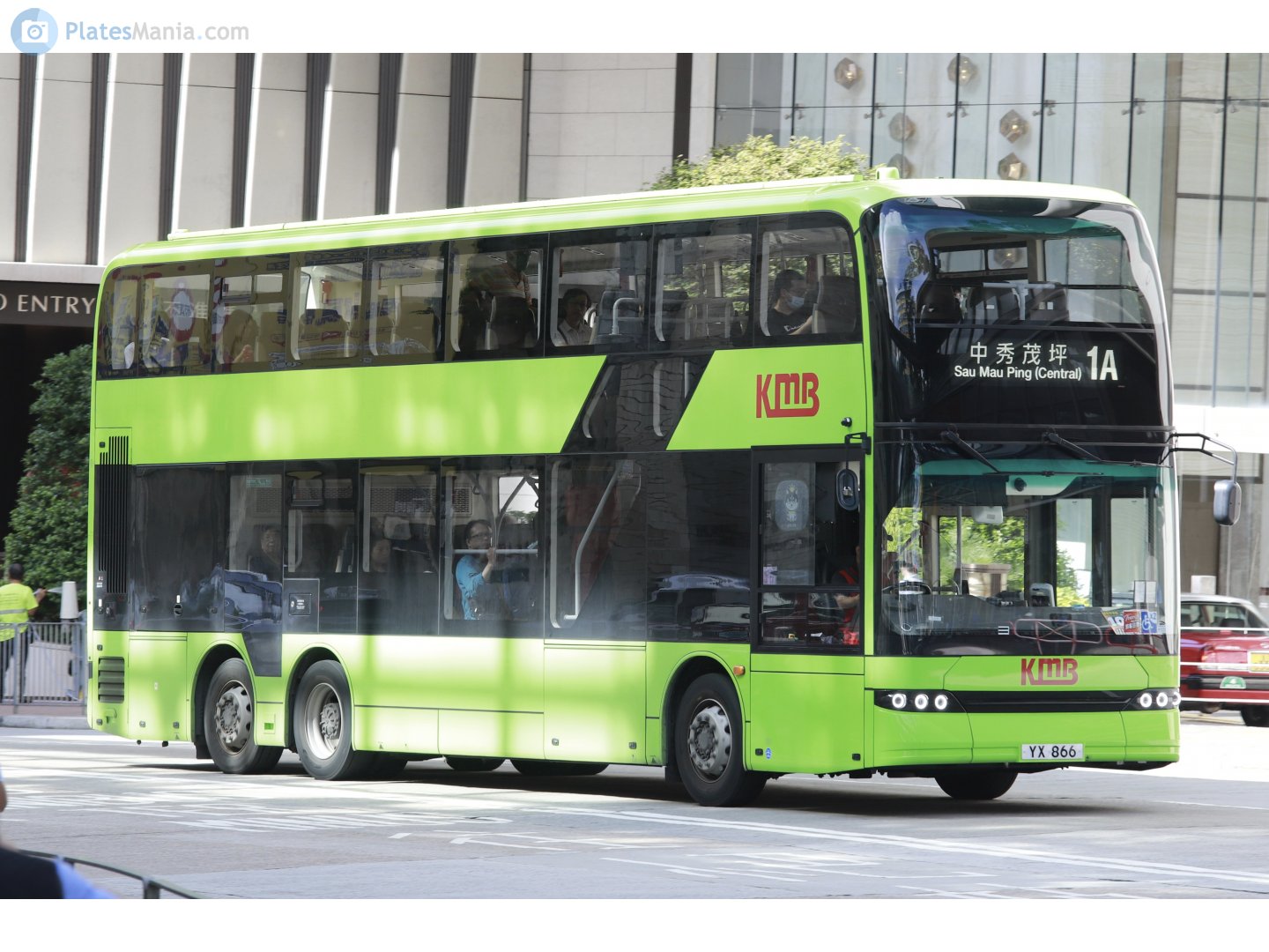 YX 866, BYD ebus B12D Double Decker, 2020–