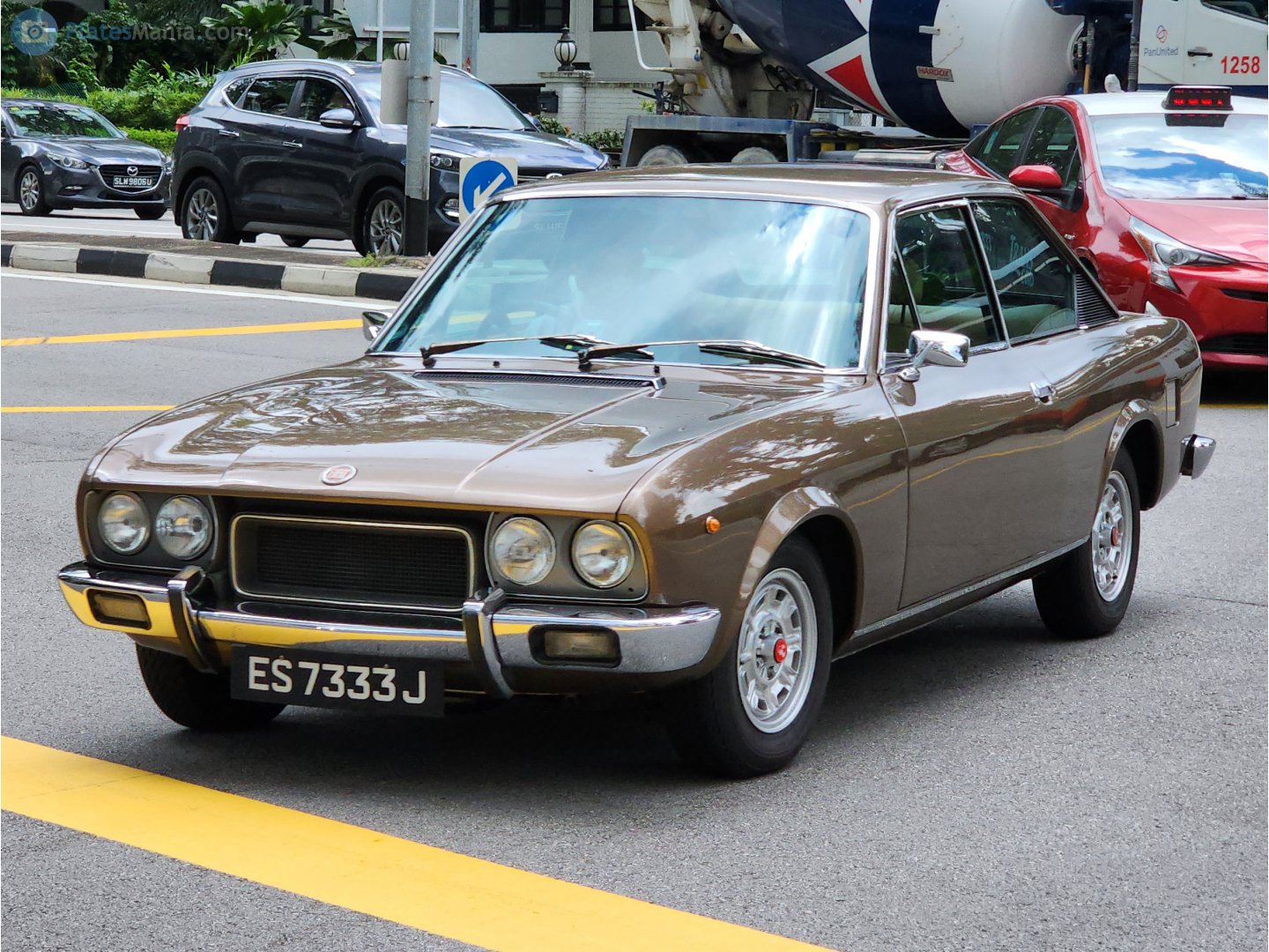 ES 7333 J, FIAT 124 1st gen Sport Coupé, 1967–1976