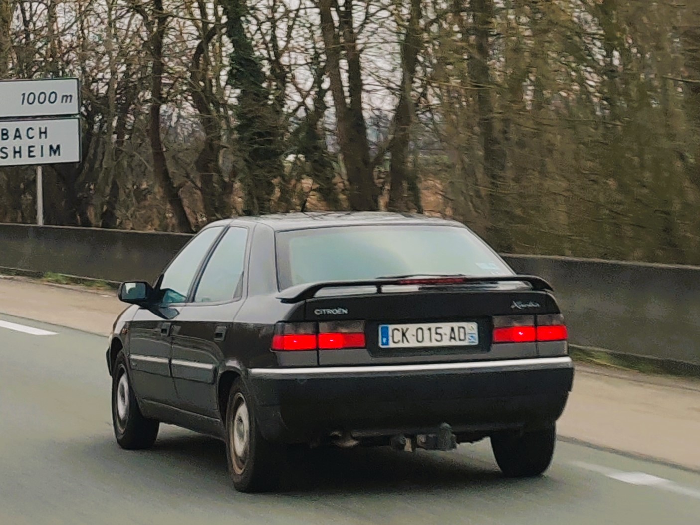 CK-015-AD, Citroёn Xantia 1st gen Sedan/Liftback (X1/X2), 1993–2002