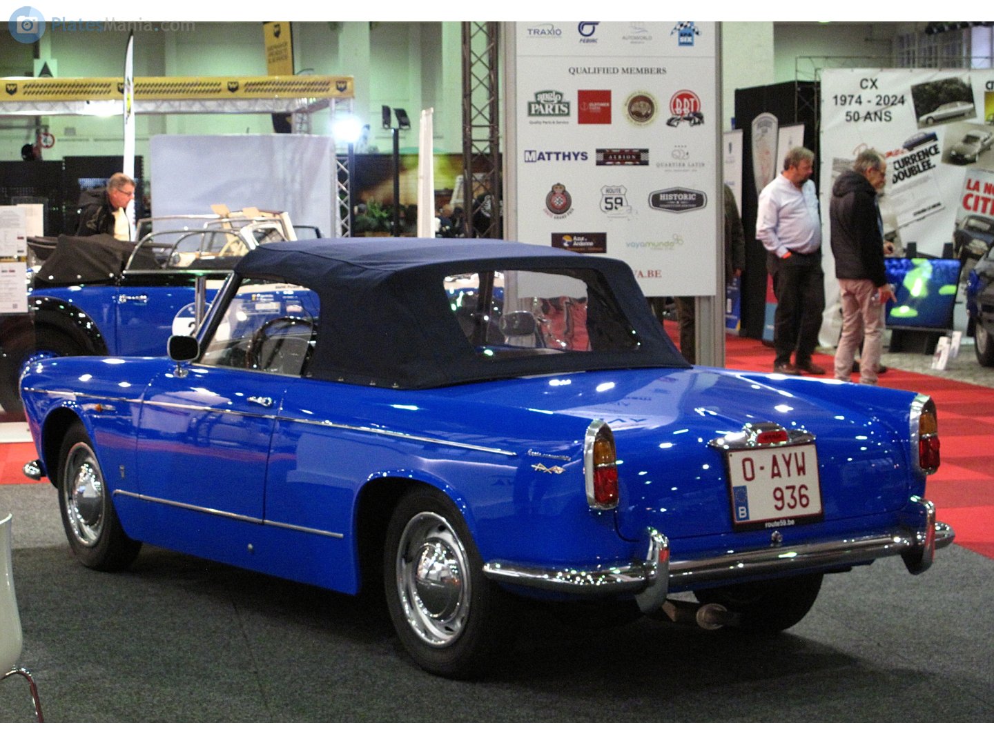 O-AYW-936, Lancia Appia 1st gen (Vignale) Convertible (812), 1957–1963