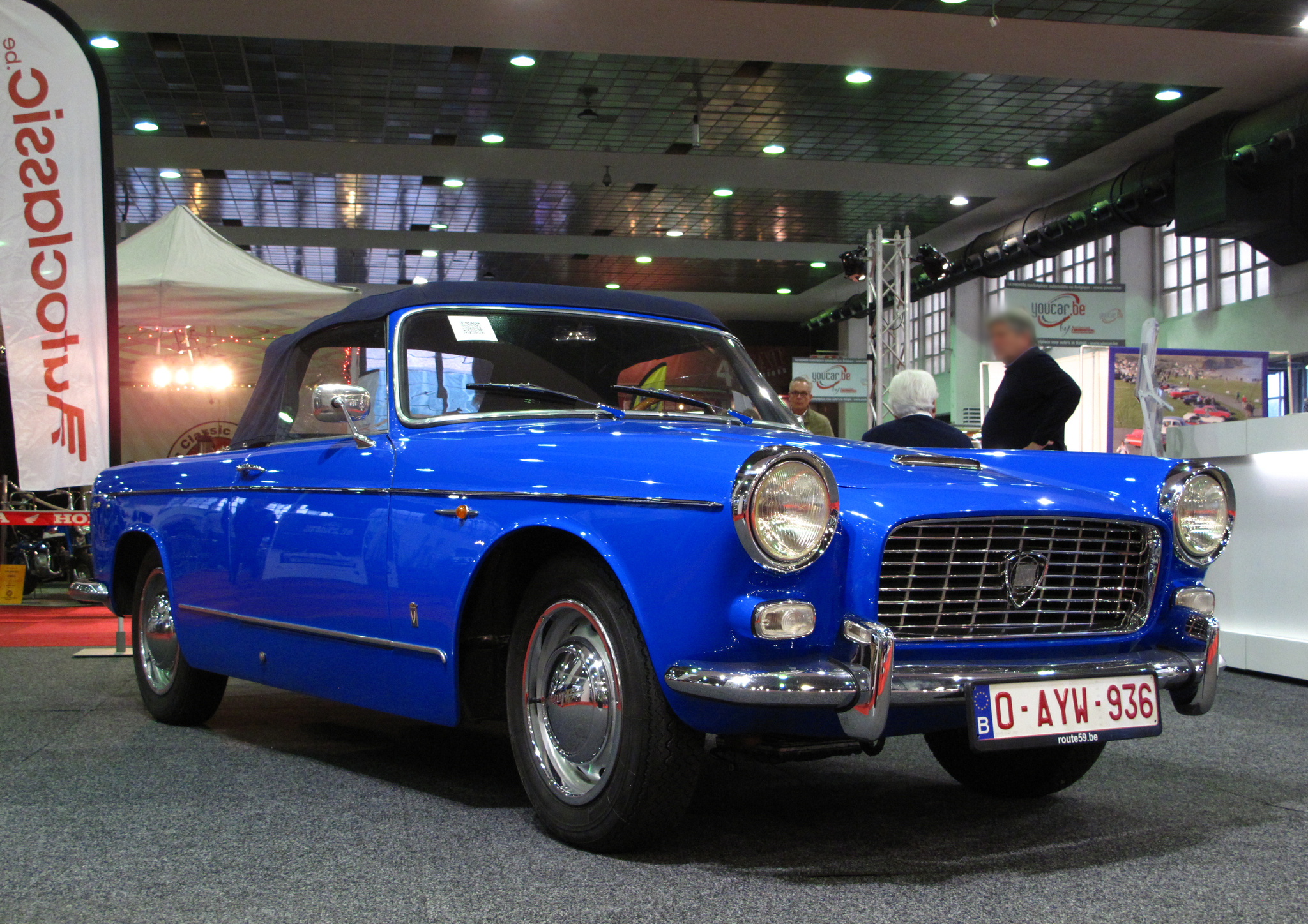 O-AYW-936, Lancia Appia 1st gen (Vignale) Convertible (812), 1957–1963
