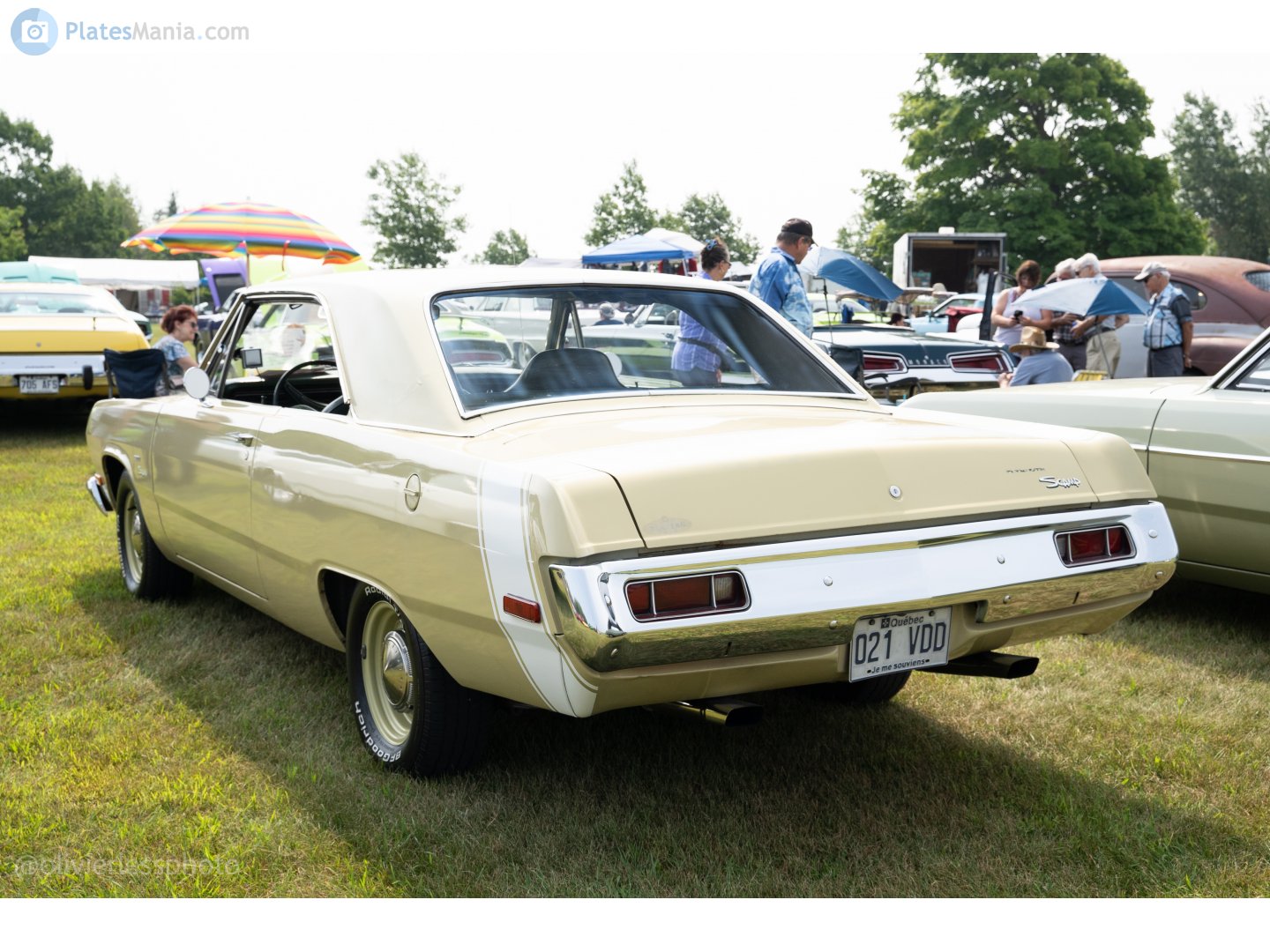 021 VDD, Plymouth Valiant 3rd gen 1971/1972 2-door Hardtop (GV1/GV2; A-body), 2nd facelift, 1970–1972