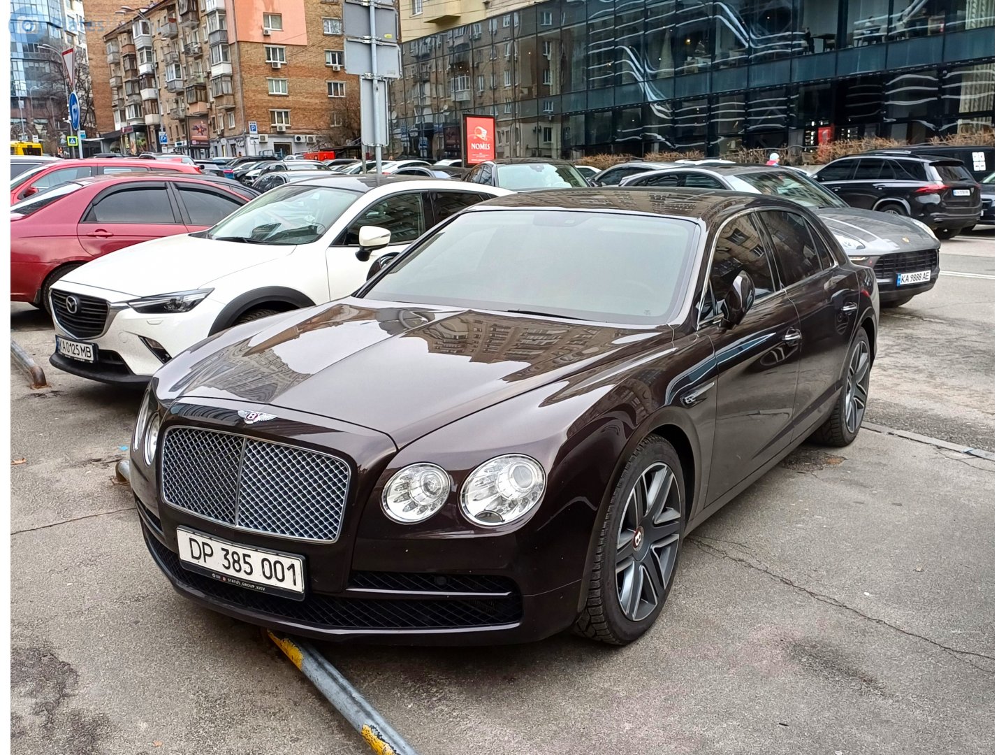 DP 385 001, Bentley Flying Spur 2nd gen (D1), 2013–2019
