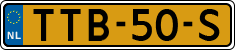 License plate of the Netherlands, Agricultural vehicles