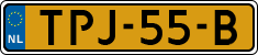 License plate of the Netherlands, Agricultural vehicles