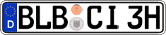German license plate, Plates for oldtimers (type 