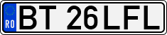 License plate of Romania, Regular plates