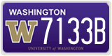 Washington, Specialty plates (1234A)