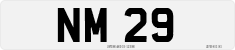 License plate of the United Kingdom, 1903 year system