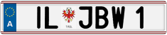 License plate of Austria, Vanity Plates