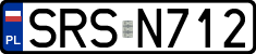 License plates of Poland, Regular car plates