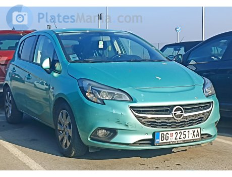 BG 2251-XA, Opel Corsa