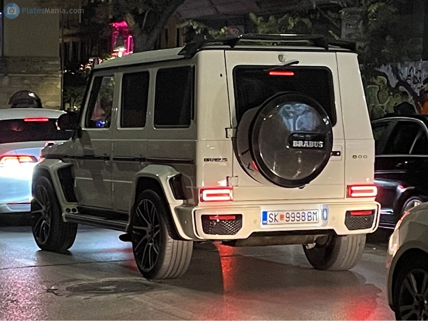 SK 9998 BM, Mercedes-Benz G-Klasse 1st gen 5-door SUV (W463), 1990–2018