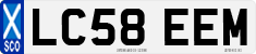 License plate of the United Kingdom, 2001 year system