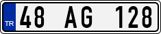 License plate of Turkey, Regular plates