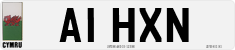 License plate of the United Kingdom, 1983 year system