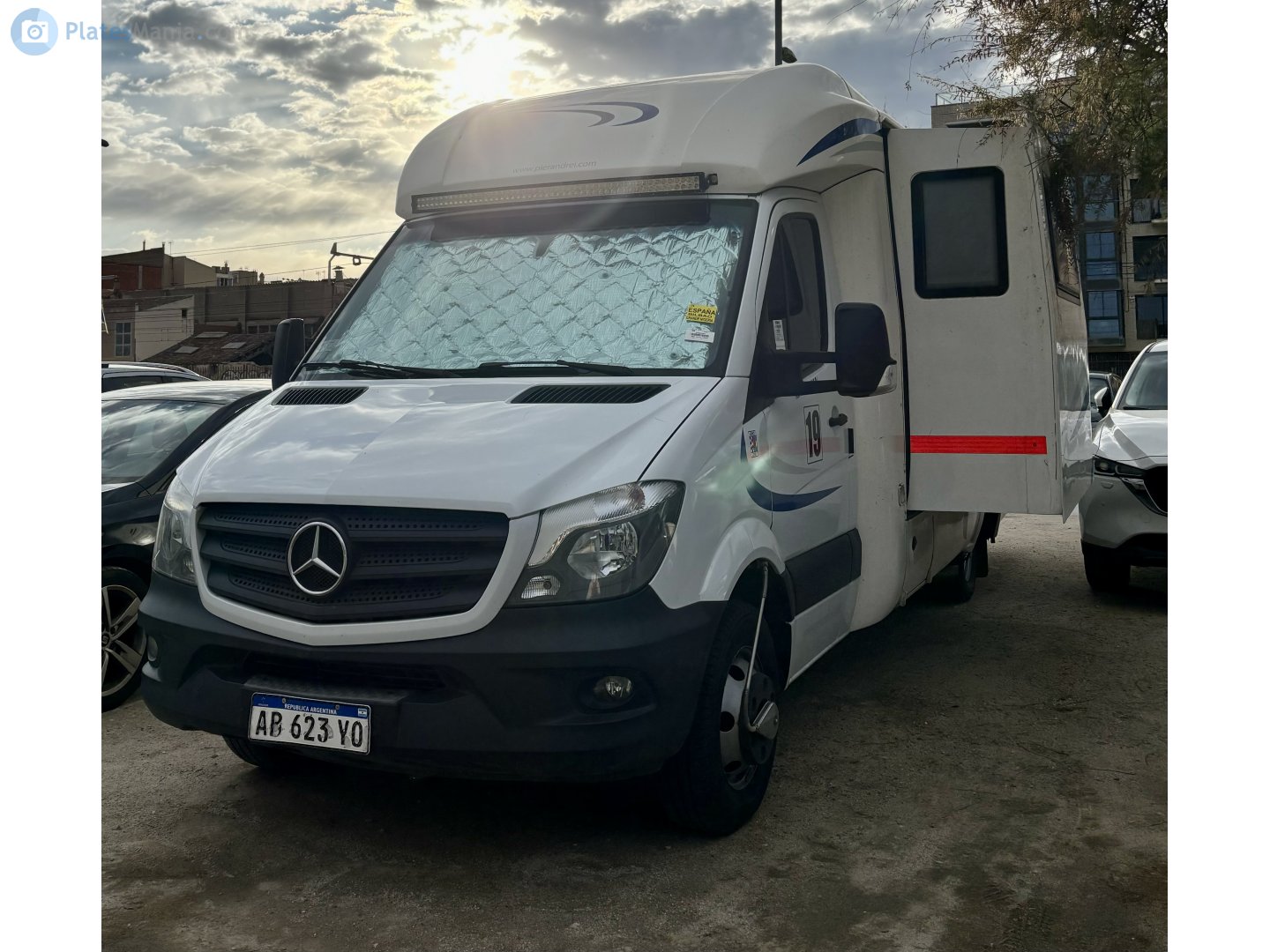 AB 623 YO, Mercedes-Benz Sprinter 2nd gen (W906), facelift, 2013–2018