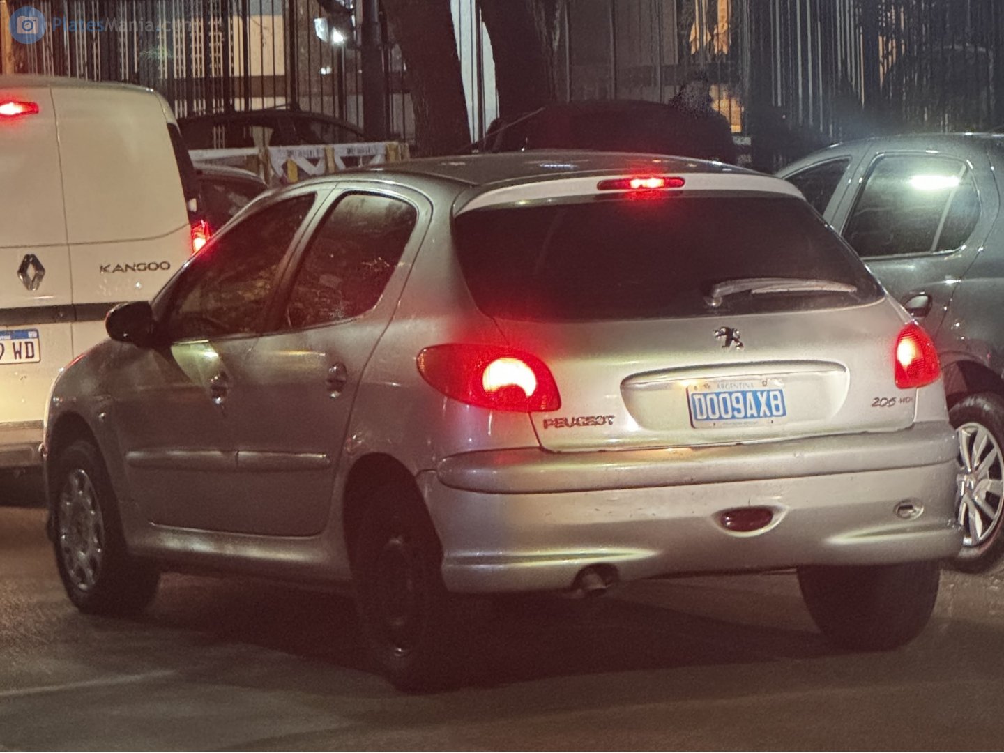 D009AXB, Peugeot 206 1st gen 5-door Hatch (T11), 1998–2009 (–2012 for IR-market)