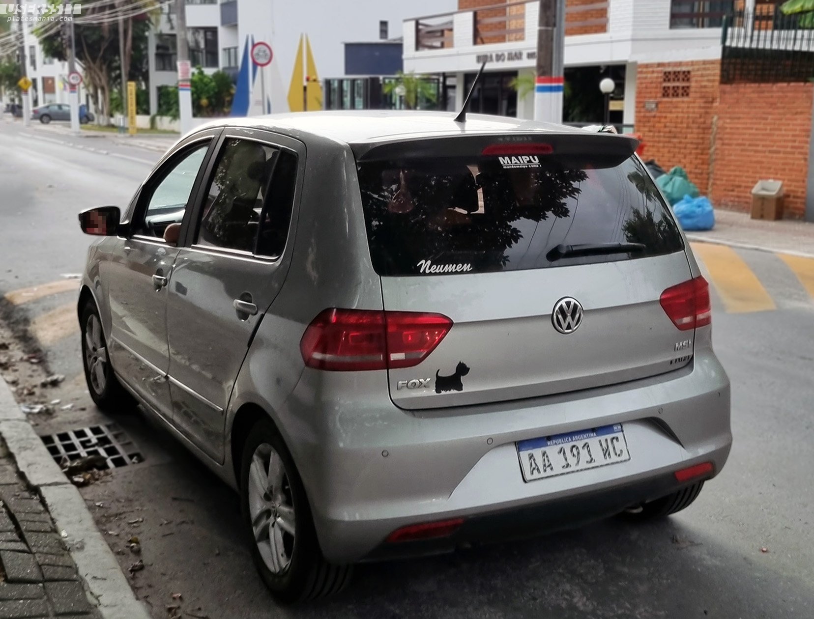 AA 191 WC, Volkswagen Fox 1st gen 5-door Hatch (5Z; LATAM-market), 2nd facelift, 2014–2021
