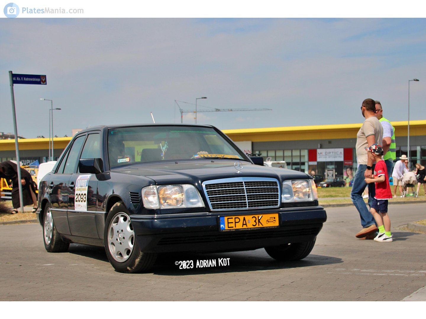 EPA 3K, Mercedes-Benz E-Klasse 1st gen Sedan (W124), 1984­–1995