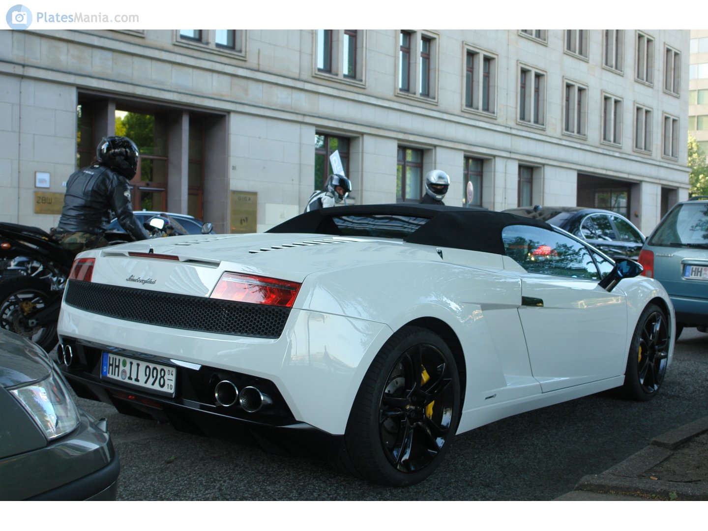 HH II 998 (04/10), Lamborghini Gallardo 1st gen Coupé, facelift, 2008–2014