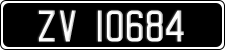 License plate of Ireland, Oldtimers