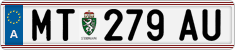 License plate of Austria, Regular plates