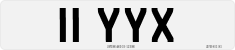 License plate of the United Kingdom, 1932 year system