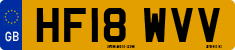 License plate of the United Kingdom, 2001 year system