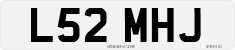 License plate of the United Kingdom, 1983 year system