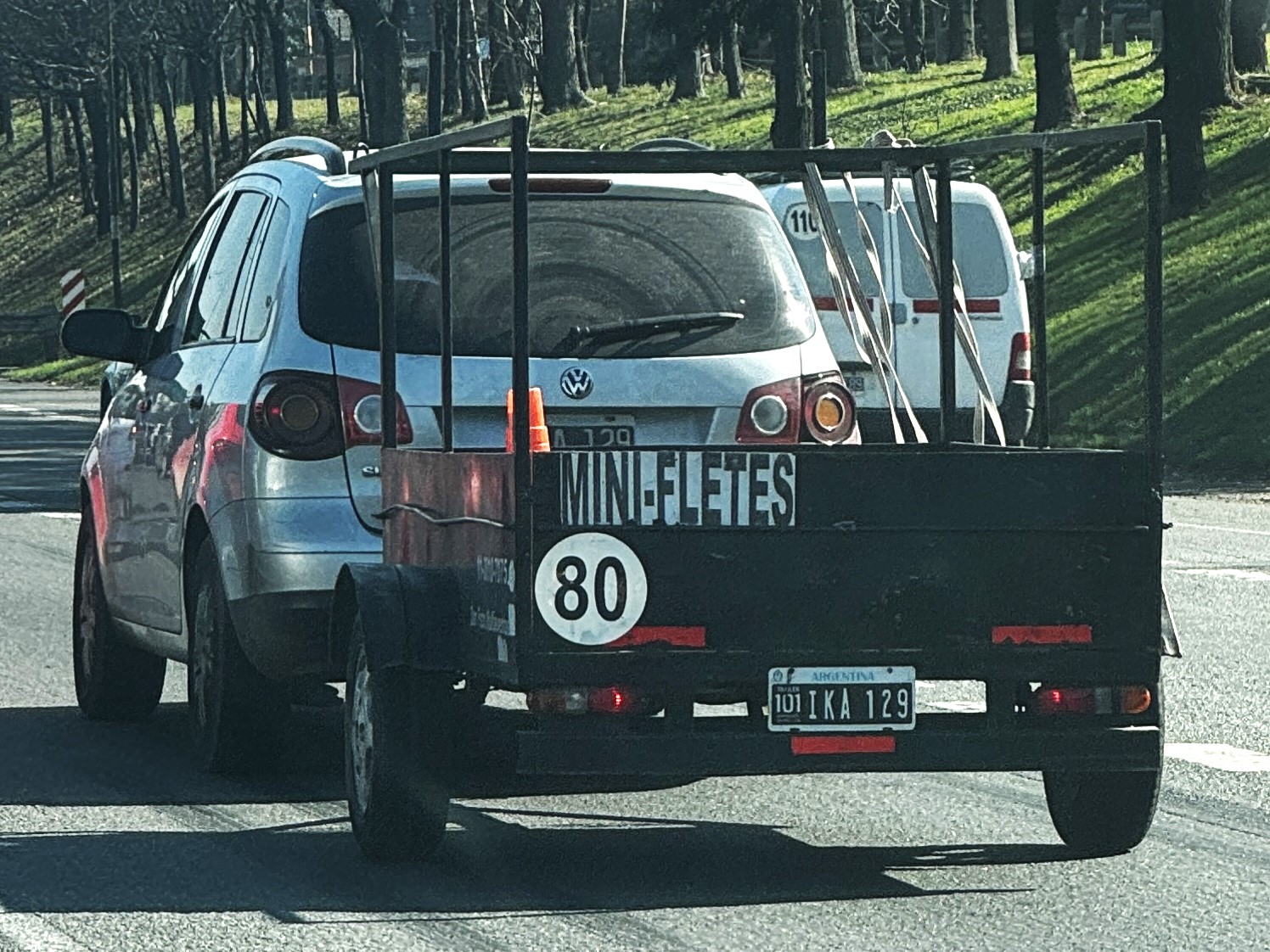 101 IKA 129, Home-made vehicle 