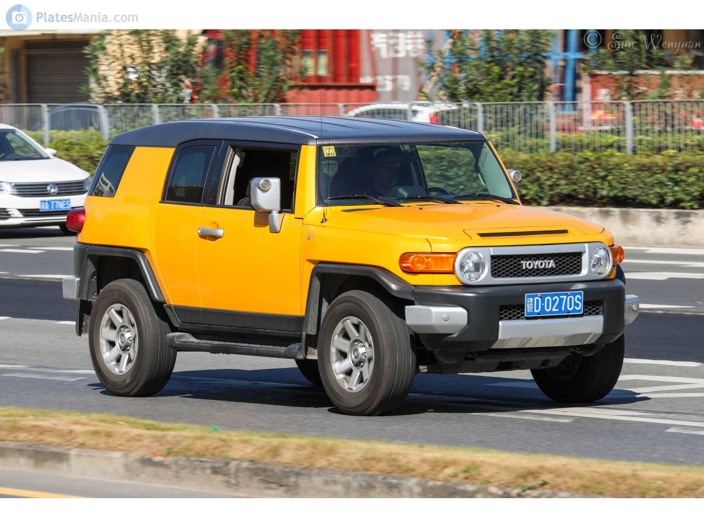 赣D·0270S, Toyota FJ Cruiser 1st gen (XJ10), 2006–2022