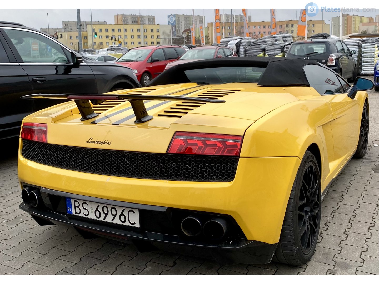 BS 6996C, Lamborghini Gallardo 1st gen Spyder, facelift, 2008–2014