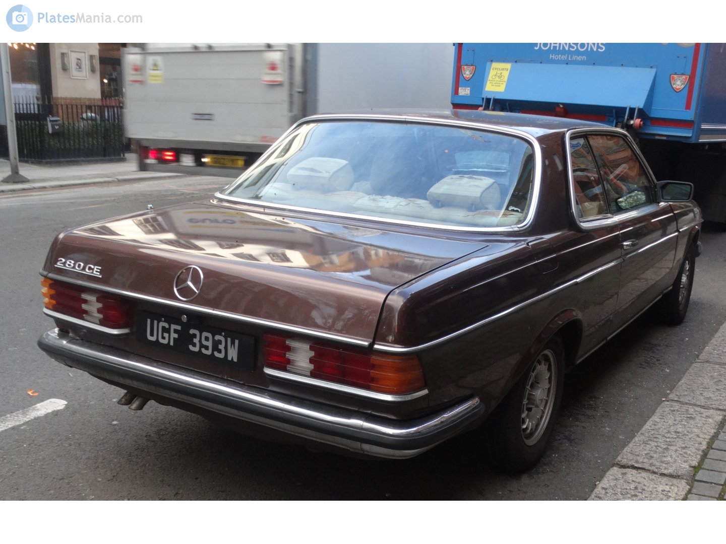 UGF393W, Mercedes-Benz E-Klasse 230C–300C Coupé (C123), 1977–1986