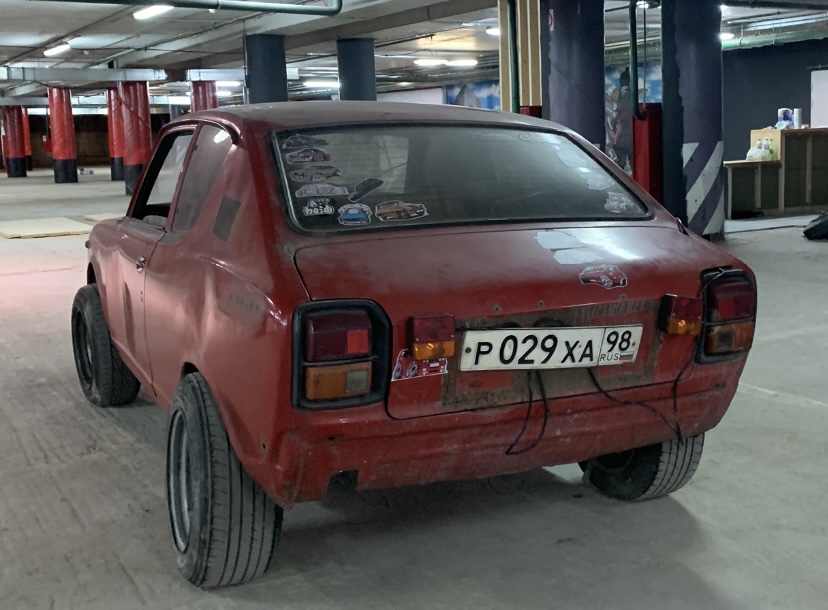 р 029 ха 98, Datsun Cherry 1st gen (E10), 1970-1977
