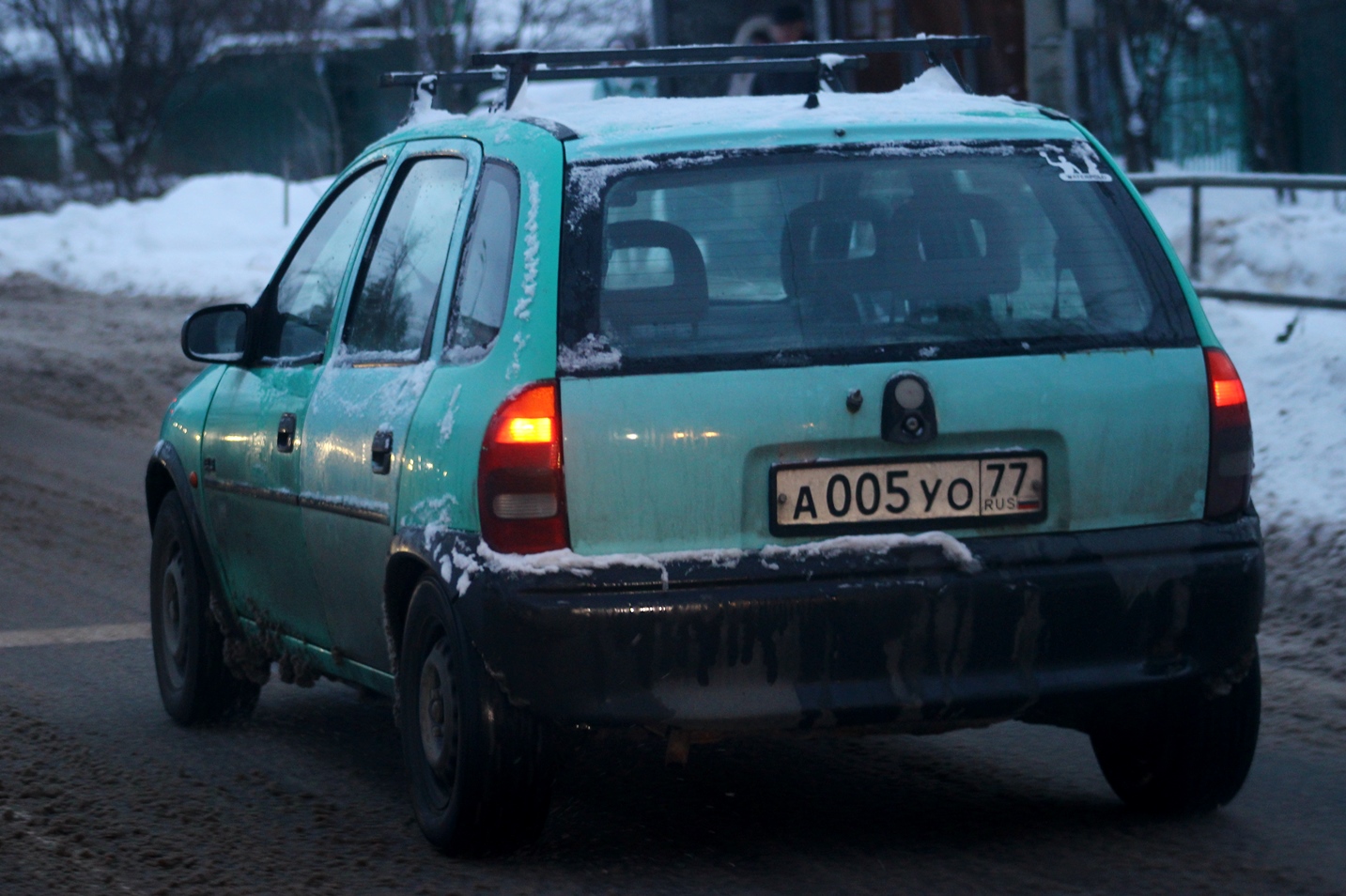 а 005 уо 77, Opel Vita 1st gen 5-door Hatch (B; S93), 1995–2000