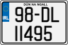 License plate of Ireland, Regular plates