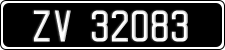 License plate of Ireland, Oldtimers